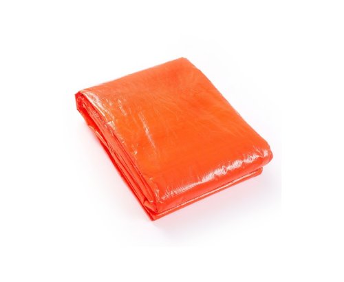 90g Orange-Orange PE Tarpaulin