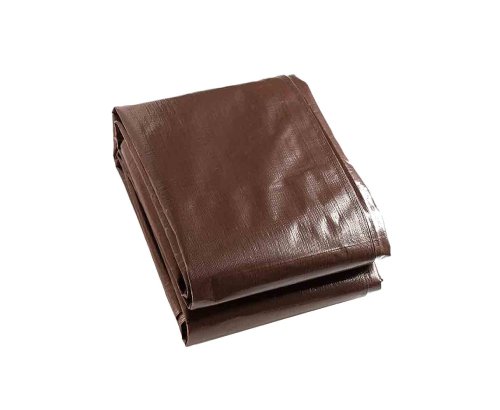 260g Brown-Brown PE Tarpaulin