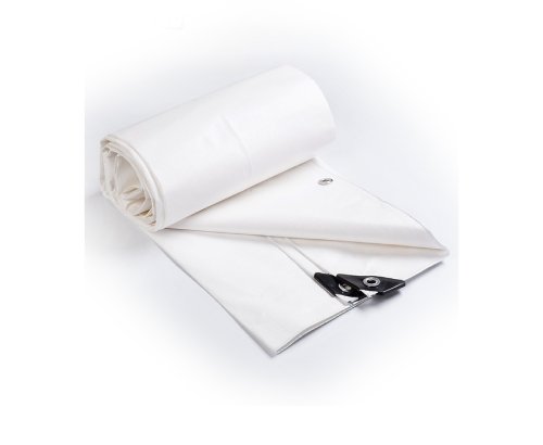 150g White-White PE Tarpaulin