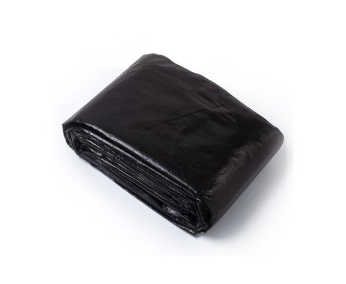 160g Black-Black PE Tarpaulin