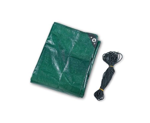 130g Dark Green-Dark Green PE Tarpaulin