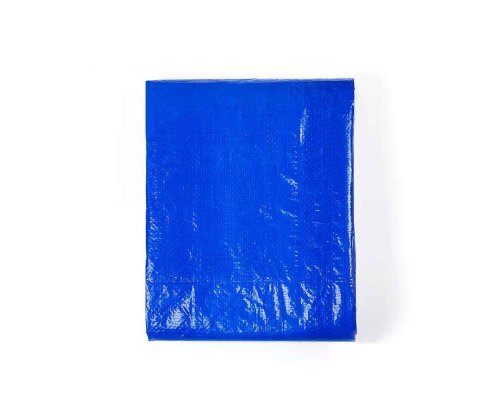 75g Blue-Blue PE Tarpaulin With Black Strengthen Corner