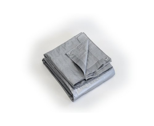 100g Silver-Silver PE Tarpaulin